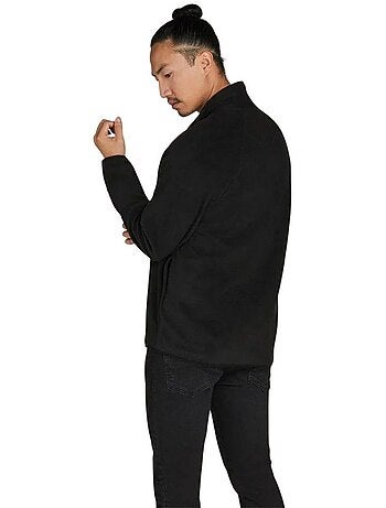Veste polaire motif/style zippé - signature