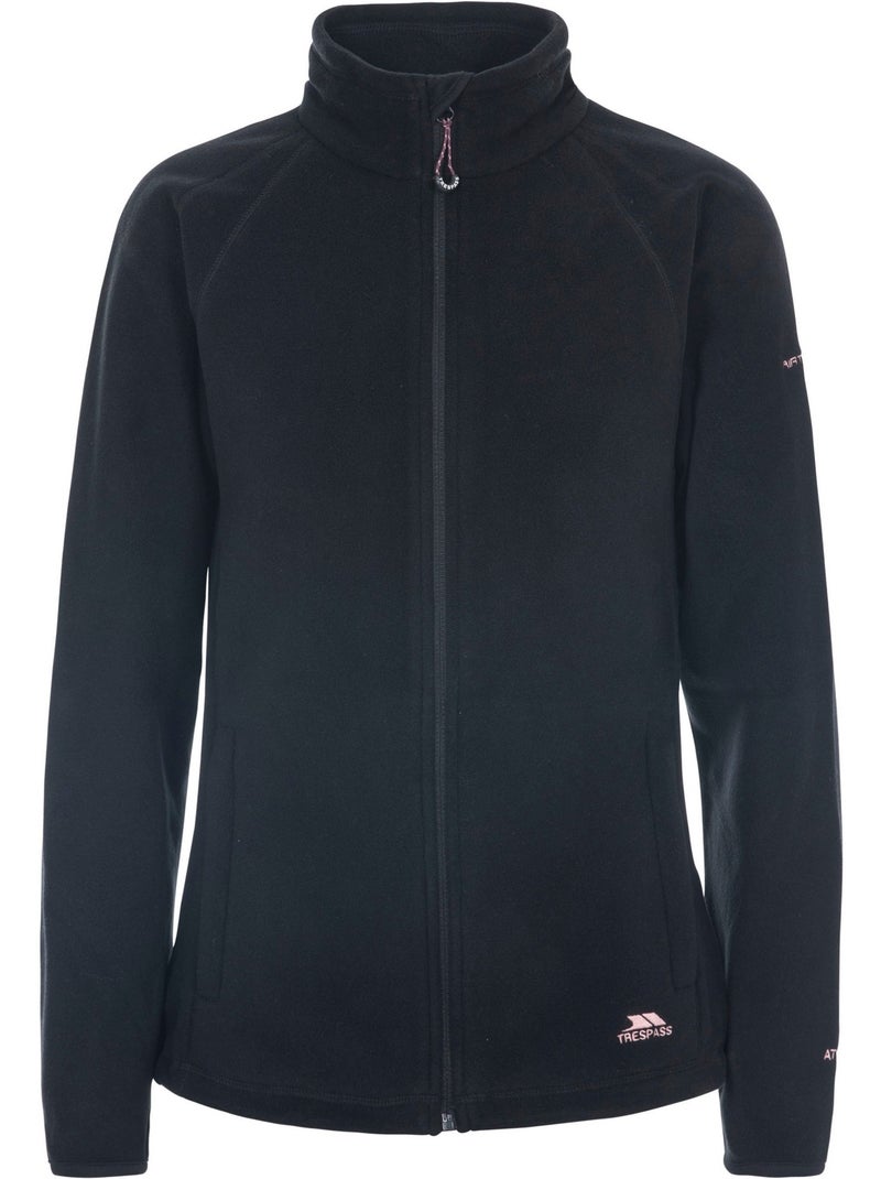 Veste polaire nonstop - trespass Noir - Kiabi