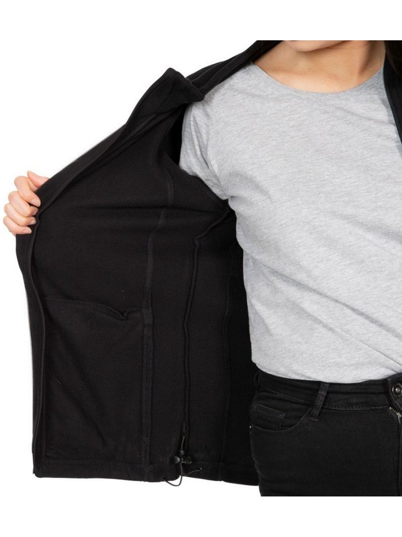Veste polaire nonstop - trespass Noir - Kiabi