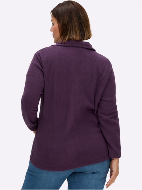 Veste Polaire Polaire Moelleuse - Taille Standard - Moda Vilona - Kiabi Veste Polaire Polaire Moelleuse - Taille Standard - Moda Vilona - Kiabi