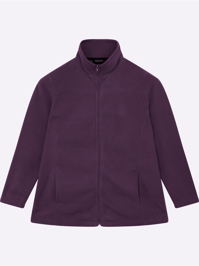 Veste Polaire Polaire Moelleuse - Taille Standard - Moda Vilona Marron - Kiabi