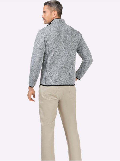 Veste Polaire Polaire Tricotée Douce - Taille Standard - Witt - Kiabi Veste Polaire Polaire Tricotée Douce - Taille Standard - Witt - Kiabi