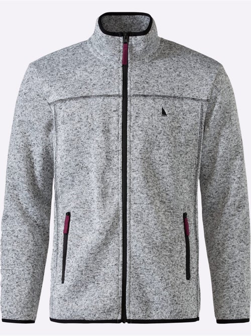 Veste Polaire Polaire Tricotée Douce - Taille Standard - Witt - Kiabi Veste Polaire Polaire Tricotée Douce - Taille Standard - Witt - Kiabi