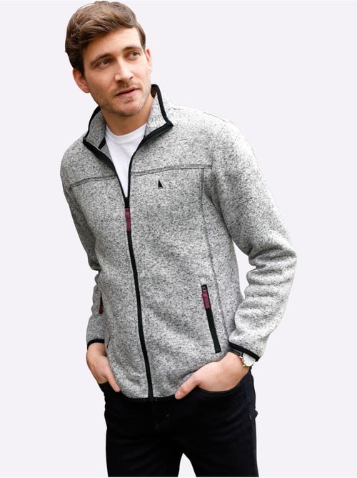 Veste Polaire Polaire Tricotée Douce - Taille Standard - Witt - Kiabi Veste Polaire Polaire Tricotée Douce - Taille Standard - Witt - Kiabi