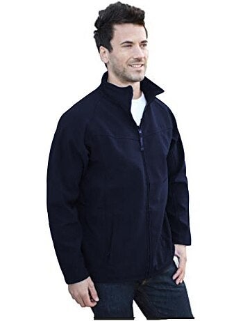 Veste polaire professionnelle uproar softshell résistante au vent pour hommes - regatta