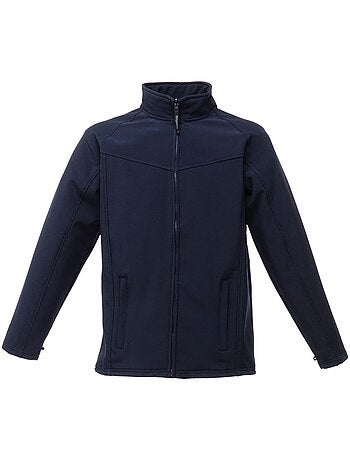 Veste polaire professionnelle uproar softshell résistante au vent pour hommes - regatta