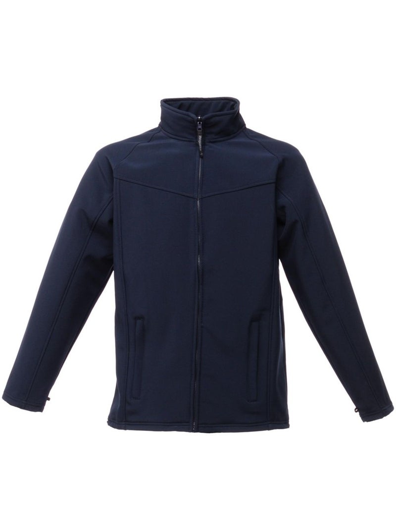 Veste polaire professionnelle uproar softshell résistante au vent pour hommes - regatta Bleu marine - Kiabi