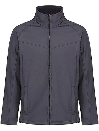 Veste polaire professionnelle uproar softshell résistante au vent pour hommes - regatta
