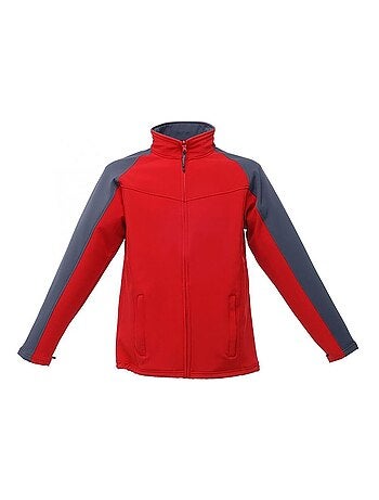 Veste polaire professionnelle uproar softshell résistante au vent pour hommes - regatta