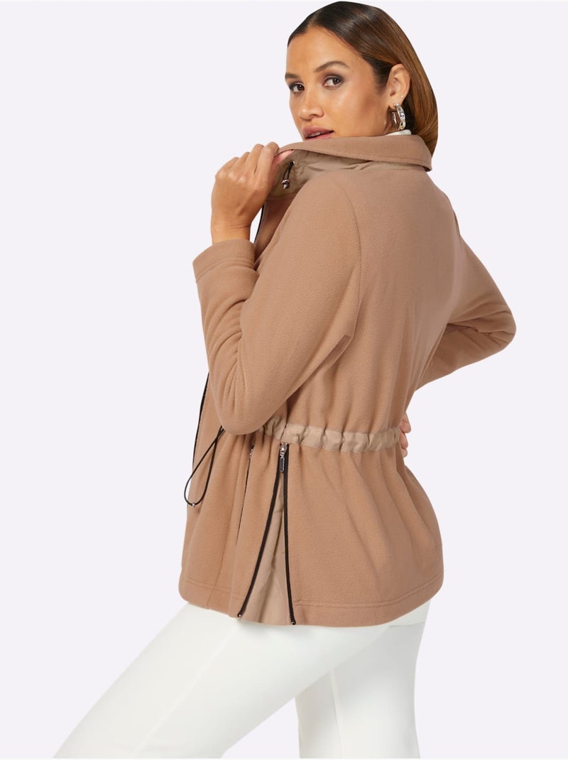 Veste Polaire Qualité Polaire Douce - Taille Standard - Helline Doré - Kiabi