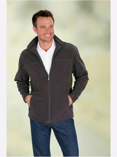 Veste polaire qualité polaire douce - taille standard - moda vilona - Kiabi Veste polaire qualité polaire douce - taille standard - moda vilona - Kiabi