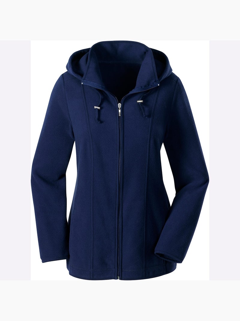 Veste Polaire Qualité Ultra-douce - Taille Standard - Witt Bleu marine - Kiabi
