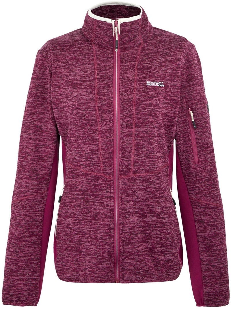 Veste polaire ralina - regatta Rouge bordeaux - Kiabi