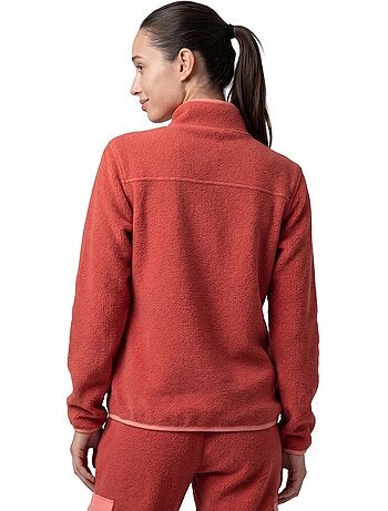Veste polaire randonnée femme femme carezza-w brick