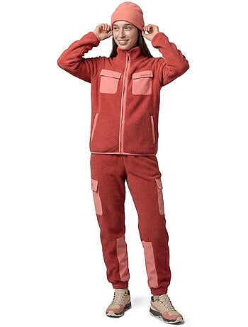 Veste polaire randonnée femme femme carezza-w brick