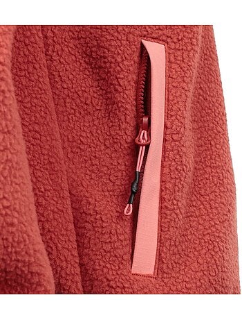 Veste polaire randonnée femme femme carezza-w brick