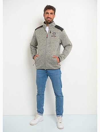 Veste polaire renforts épaules et zips - AFIBEL