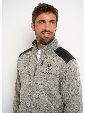 Veste polaire renforts épaules et zips - AFIBEL