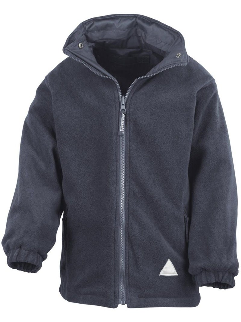 Veste polaire réversible imperméable unisexe - result Bleu marine - Kiabi