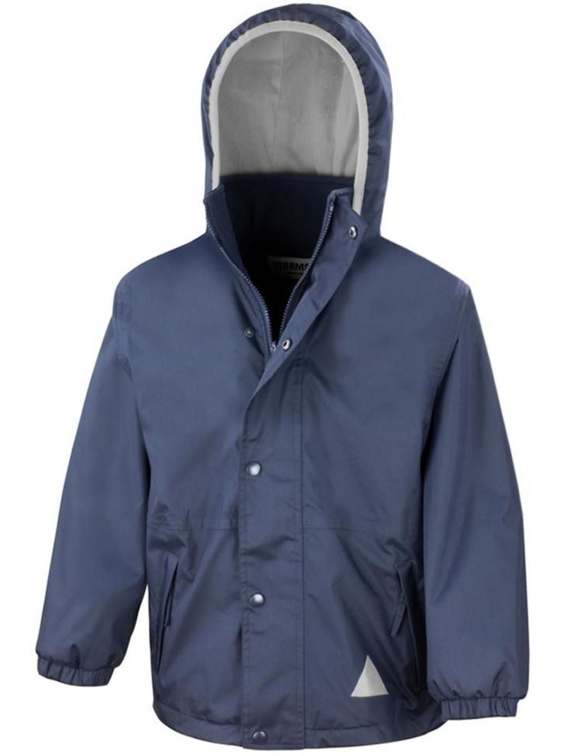 Veste polaire réversible imperméable unisexe - result Bleu marine - Kiabi
