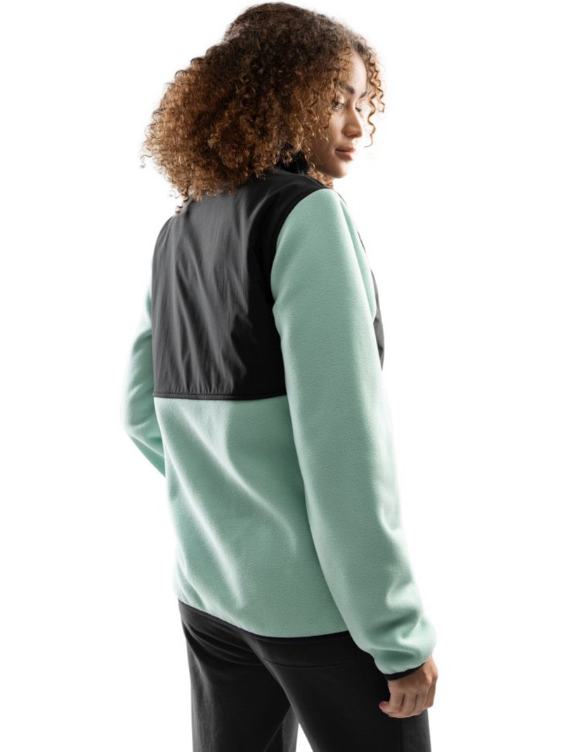Veste polaire ripstop femme sports d'hiver femme stoos-w Vert - Kiabi
