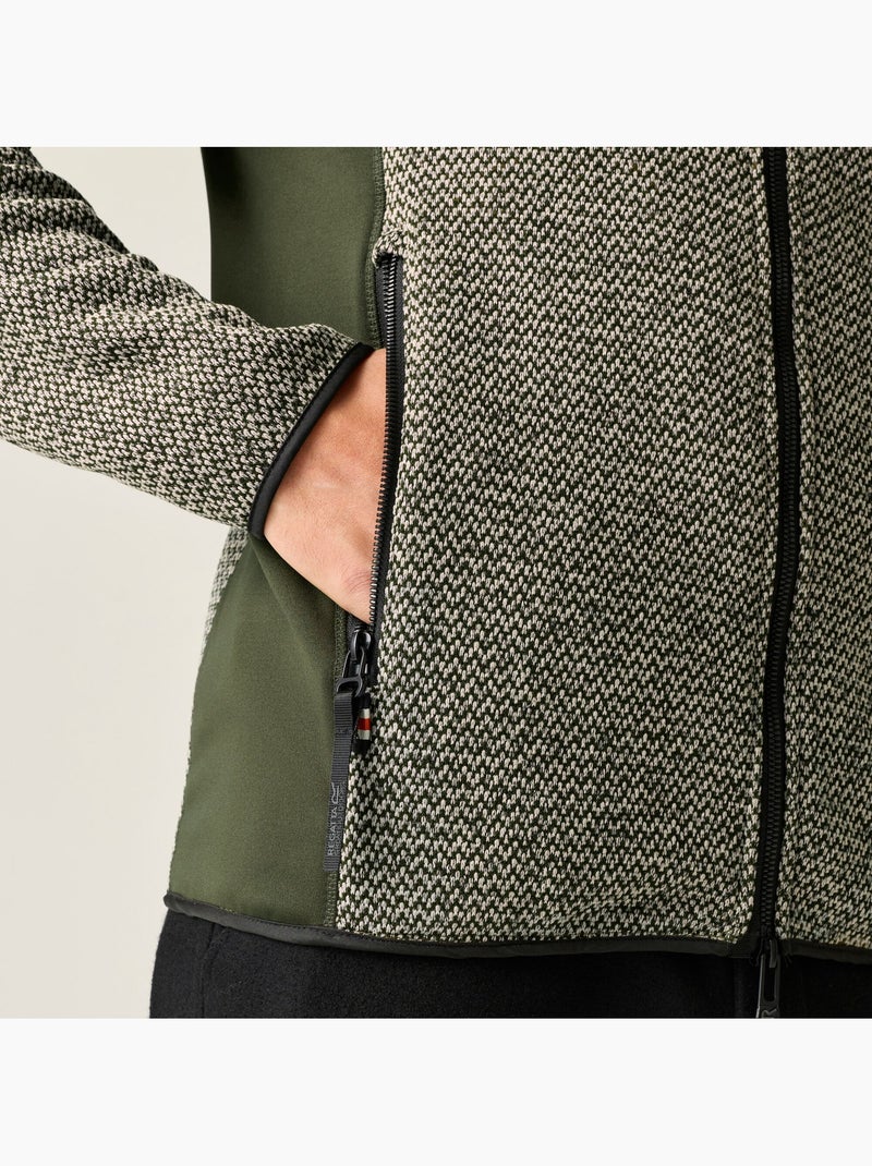 Veste polaire salgado - regatta Vert kaki - Kiabi