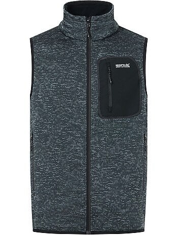 Veste polaire sans manches à col montant et poche sur poitrine newhill - regatta