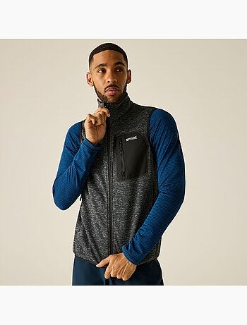 Veste polaire sans manches à col montant et poche sur poitrine newhill - regatta