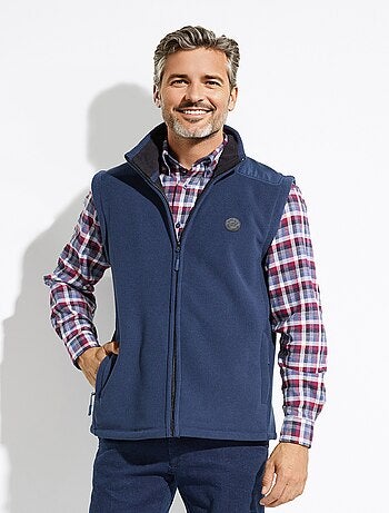 Veste polaire sans manches col montant - Afibel