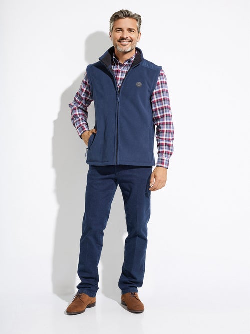 Veste polaire sans manches col montant - Afibel - Kiabi