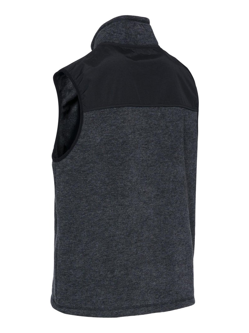 Veste polaire sans manches leafminer - trespass Bleu marine - Kiabi