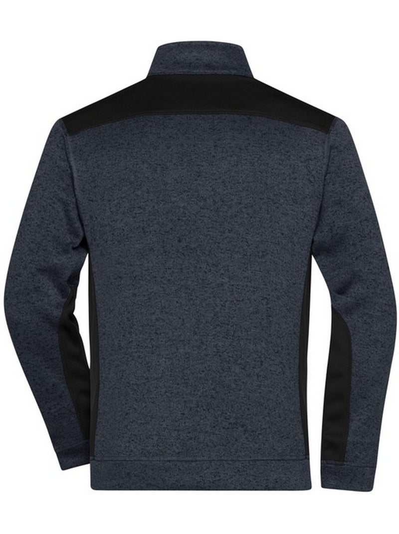 Veste polaire strong - james and nicholson Gris foncé - Kiabi