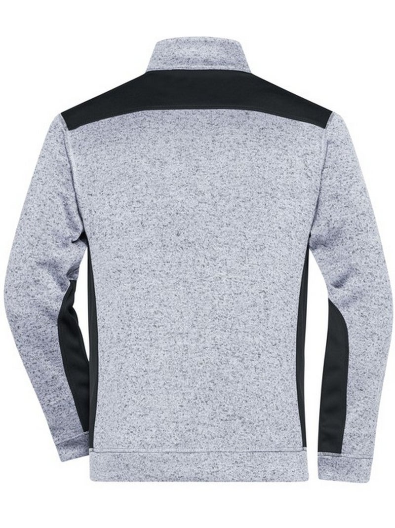 Veste polaire strong - james and nicholson Gris Gris anthracite Blanc - Kiabi