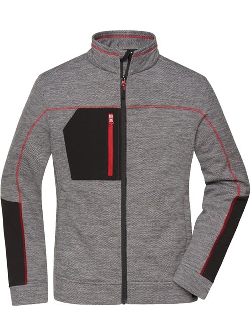 Veste polaire structure - james and nicholson - Kiabi