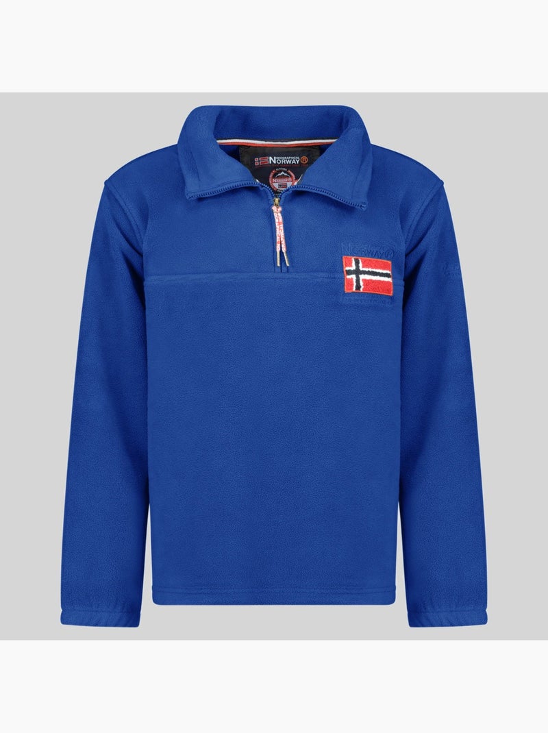 Veste polaire tequateur – geographical norway Bleu roi - Kiabi