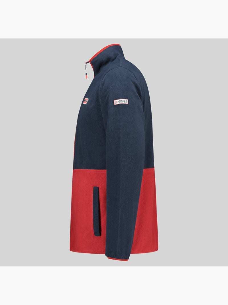 Veste polaire touki fz – geographical norway Bleu marine - Kiabi