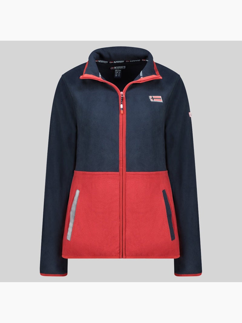 Veste polaire touki fz – geographical norway Bleu marine - Kiabi
