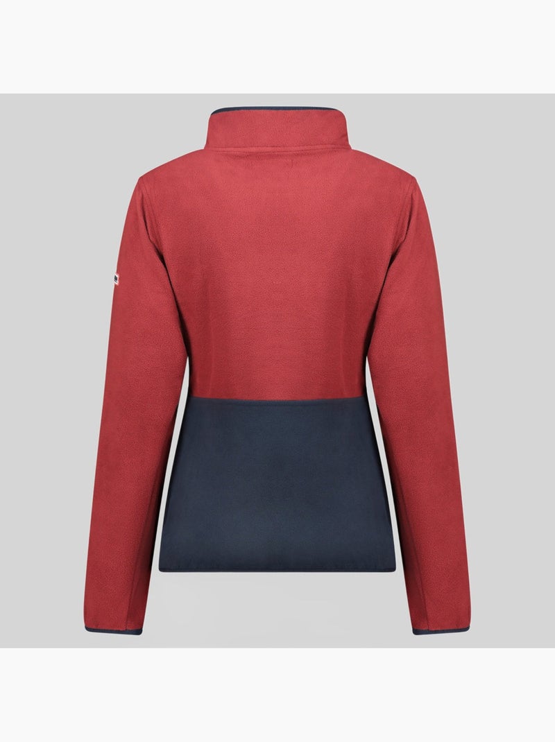 Veste polaire touki fz – geographical norway Bordeaux - Kiabi