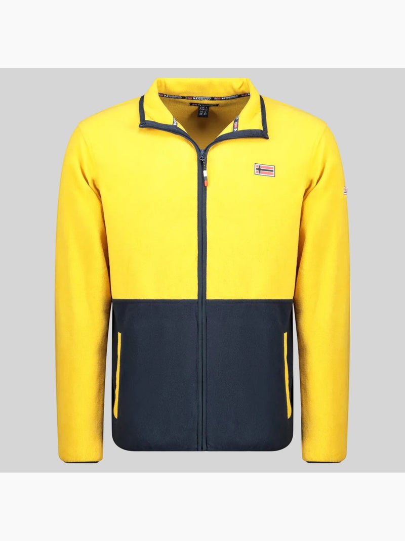 Veste polaire touki fz – geographical norway Moutarde - Kiabi