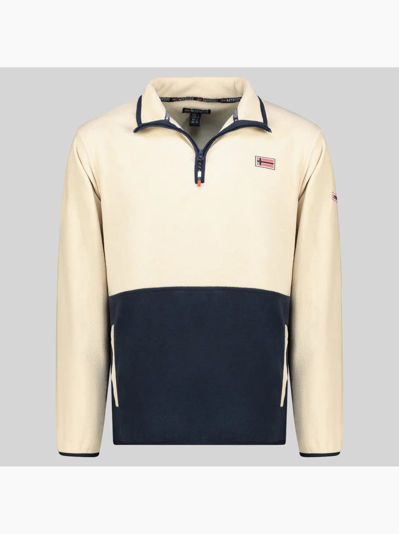 Veste polaire touki hz – geographical norway Blanc cassé - Kiabi