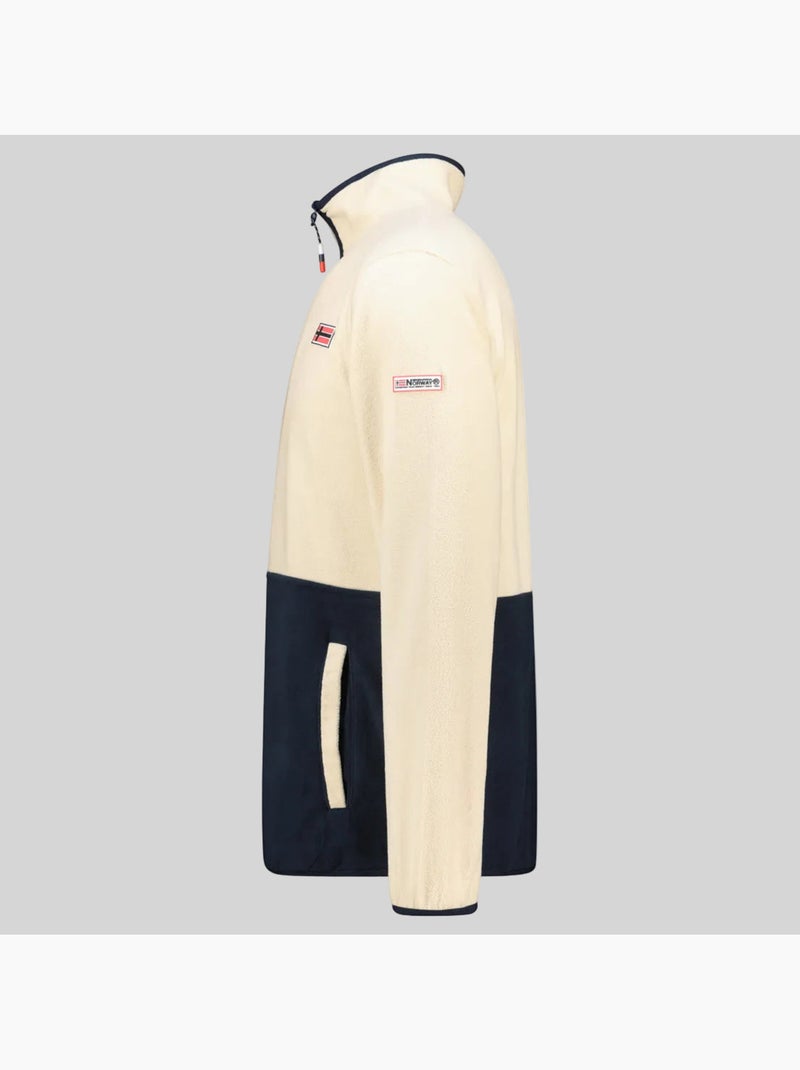 Veste polaire touki hz – geographical norway Blanc cassé - Kiabi