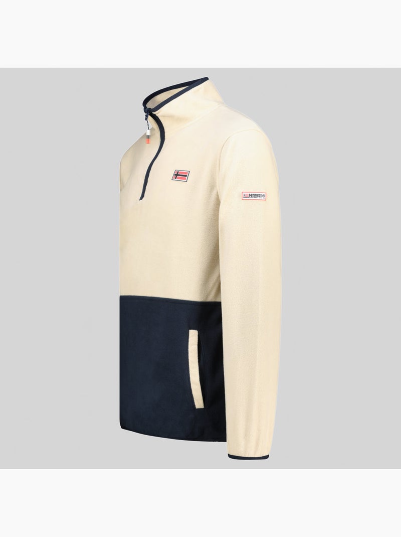 Veste polaire touki hz – geographical norway Blanc cassé - Kiabi
