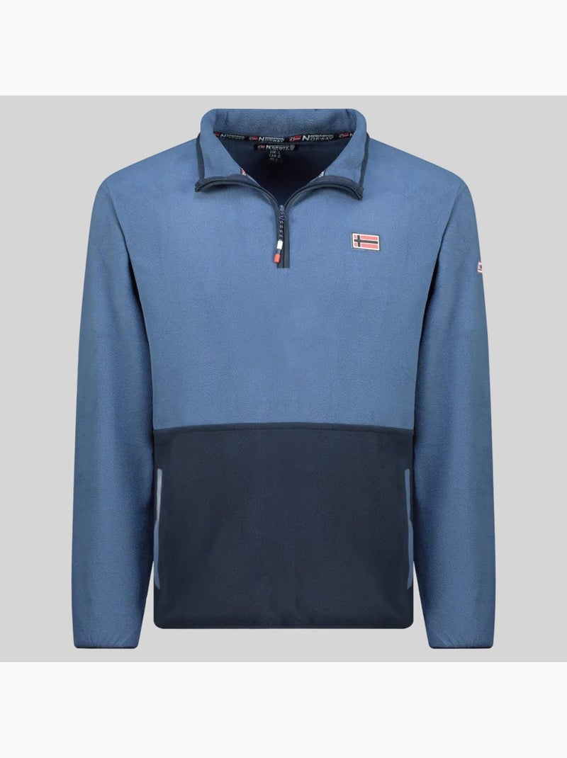 Veste polaire touki hz – geographical norway Bleu denim - Kiabi