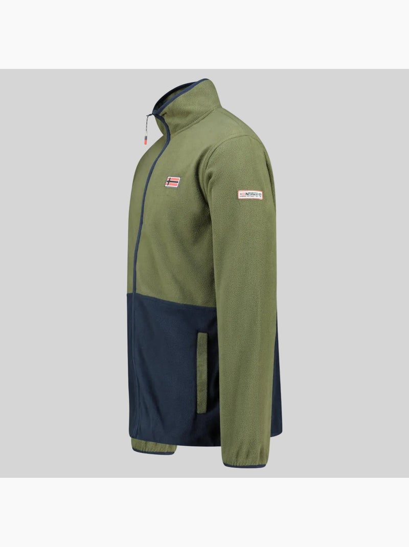 Veste polaire touki hz – geographical norway Kaki - Kiabi