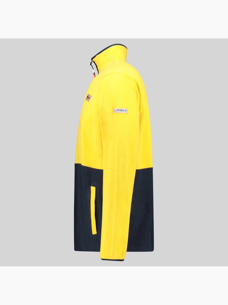 Veste polaire touki hz – geographical norway Moutarde - Kiabi