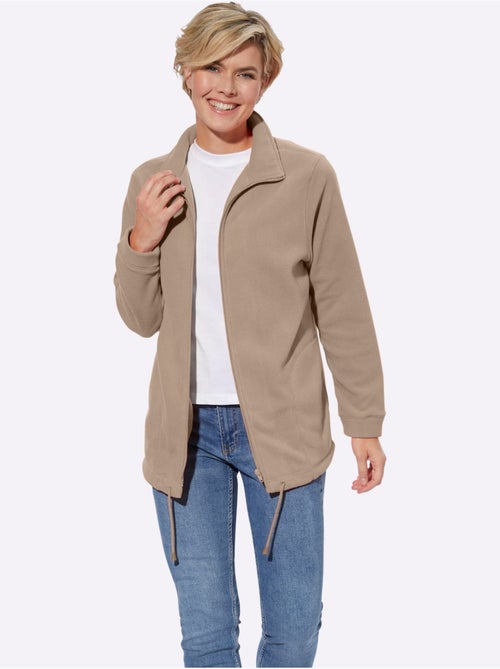 Veste Polaire Traitement Contre Les Bouloches - Taille Courte - Witt - Kiabi Veste Polaire Traitement Contre Les Bouloches - Taille Courte - Witt - Kiabi