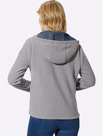 Veste polaire traitement contre les bouloches - taille standard - moda vilona