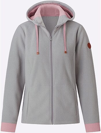 Veste polaire traitement contre les bouloches - taille standard - moda vilona