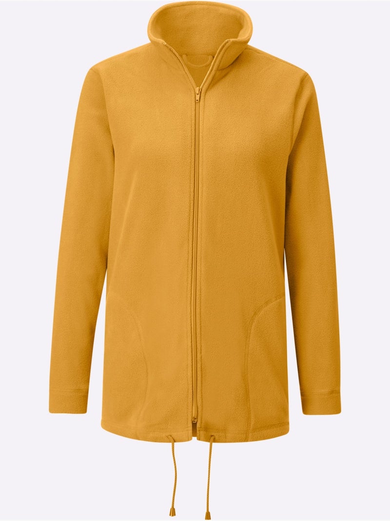 Veste Polaire Traitement Contre Les Bouloches - Taille Standard - Witt Ambre - Kiabi