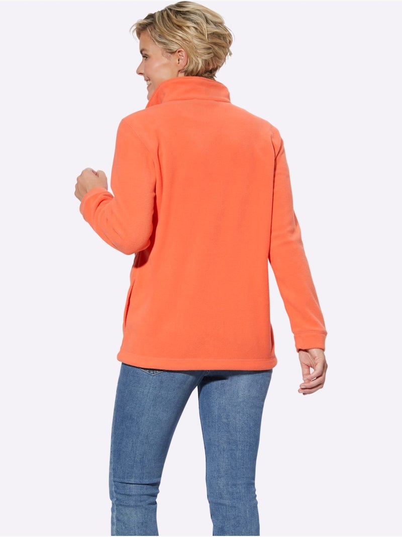 Veste Polaire Traitement Contre Les Bouloches - Taille Standard - Witt Terre cuite - Kiabi
